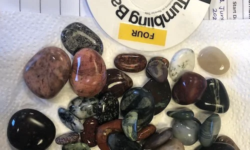 stones from Gemstone Beach