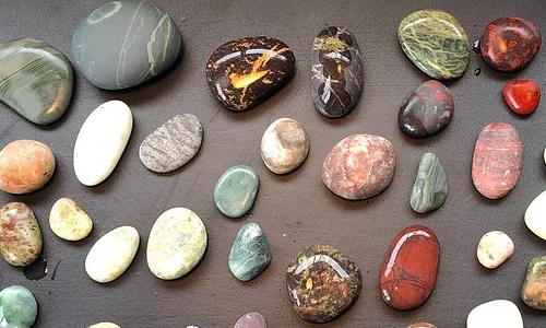 gemstone beach stones