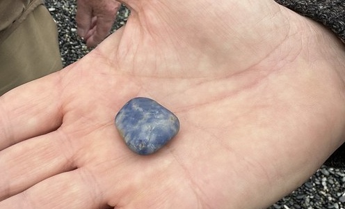 corundum found at Gemstone Beach