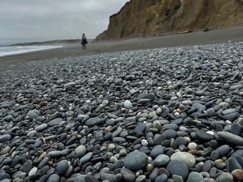 Gemstone Beach in December