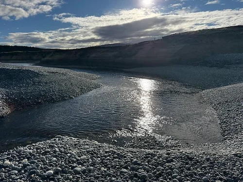 Waimeamea River open and flowing to sea June 2026